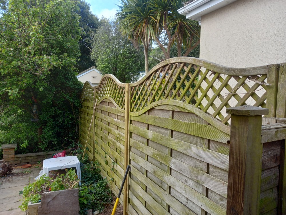 Repaied fence