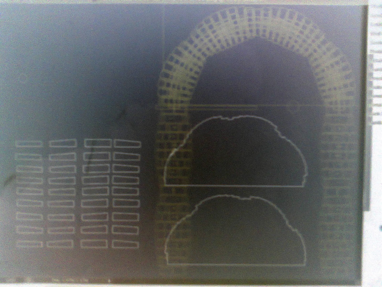 The plans for the arch