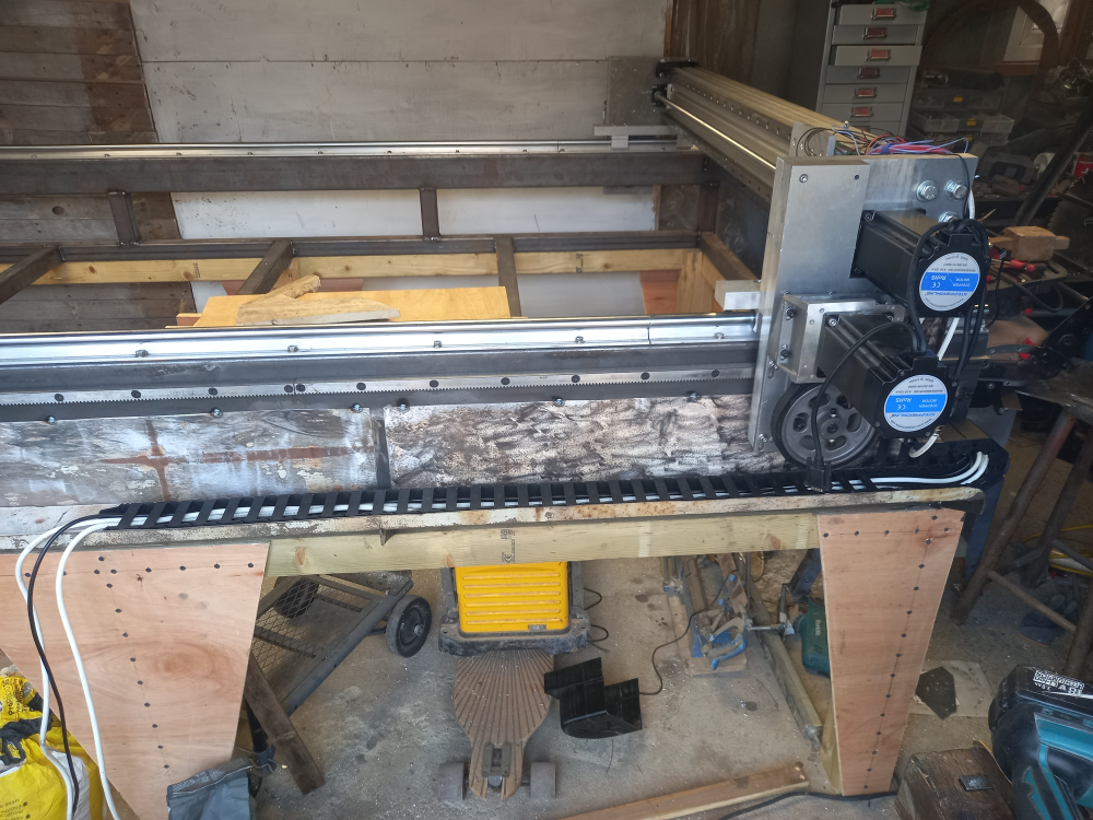 The CNC Machine unpainted