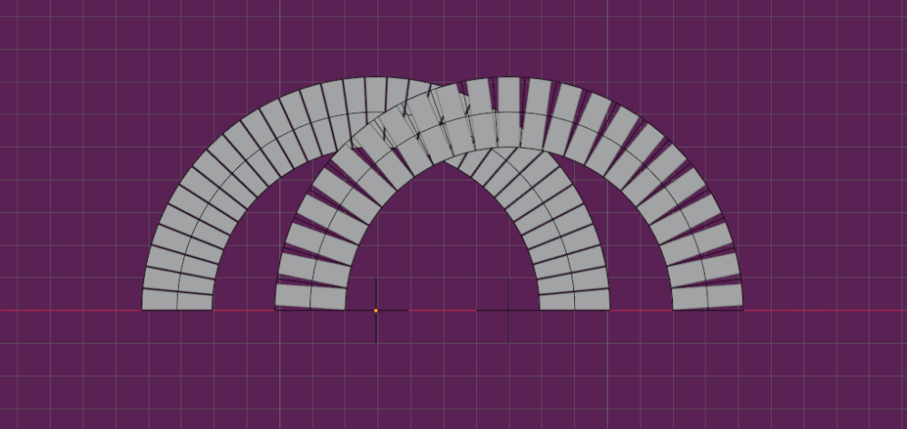 Axed vs Rough Ring arch.